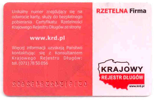 Przedsiębiorstwo Usług Podatkowych „Wawel-Express” Ochenduszko Zbigniew certyfikat 5