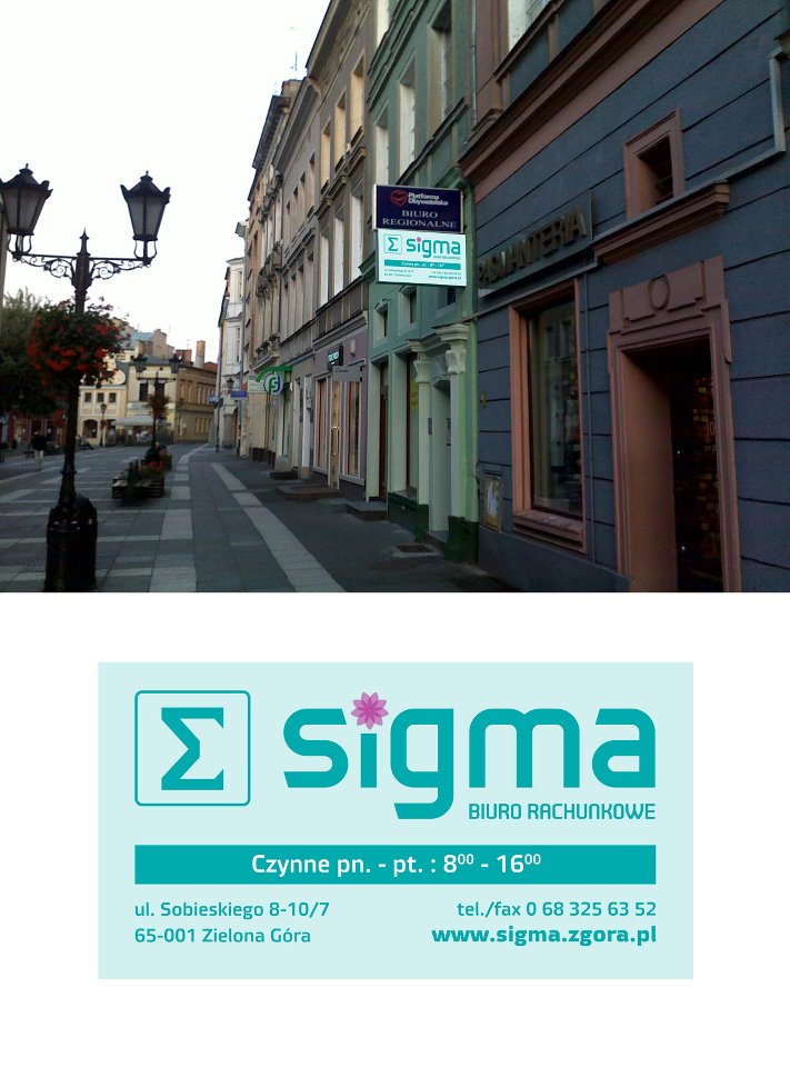 Biuro i zespół - Biuro Rachunkowe „SIGMA” Małgorzata Łukowczyk 1