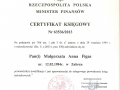 certyfikat księgowego